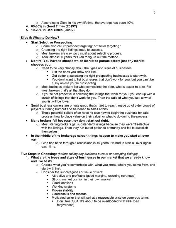 Sample Notes Page 3